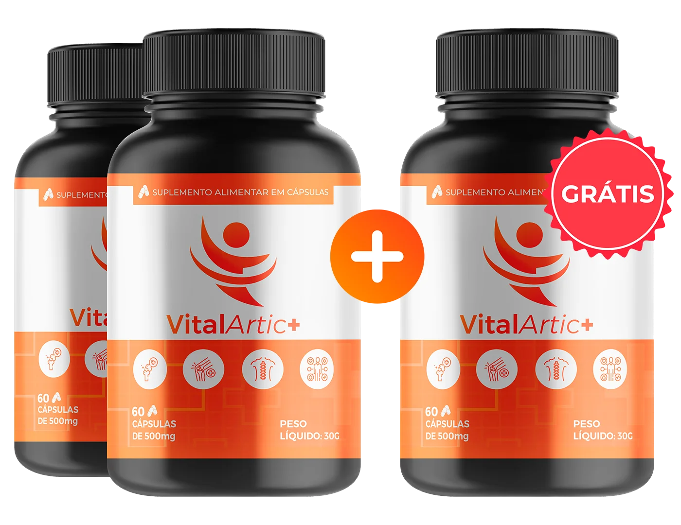 VitalArtic+ 3 frascos