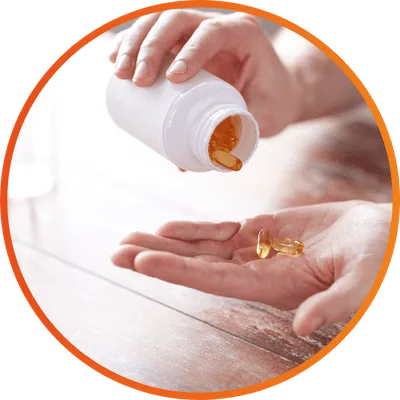 Passo 1 — Tome 2 cápsulas por dia